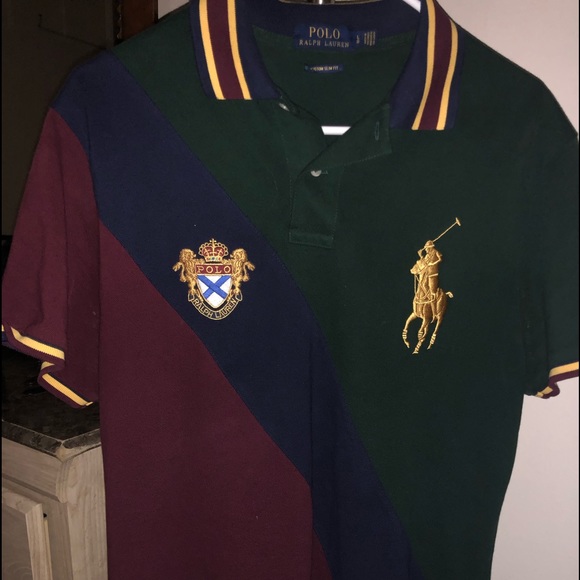 Polo Ralph Lauren Rare Patchwork - Picture 1 of 2